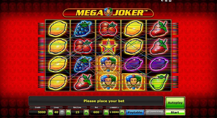 mega joker slot